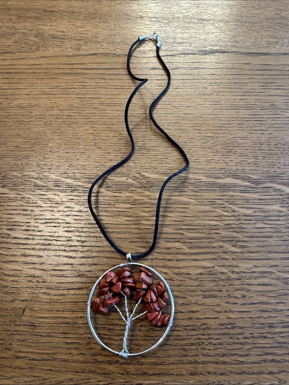 Necklace: Red Jasper Tree of Life